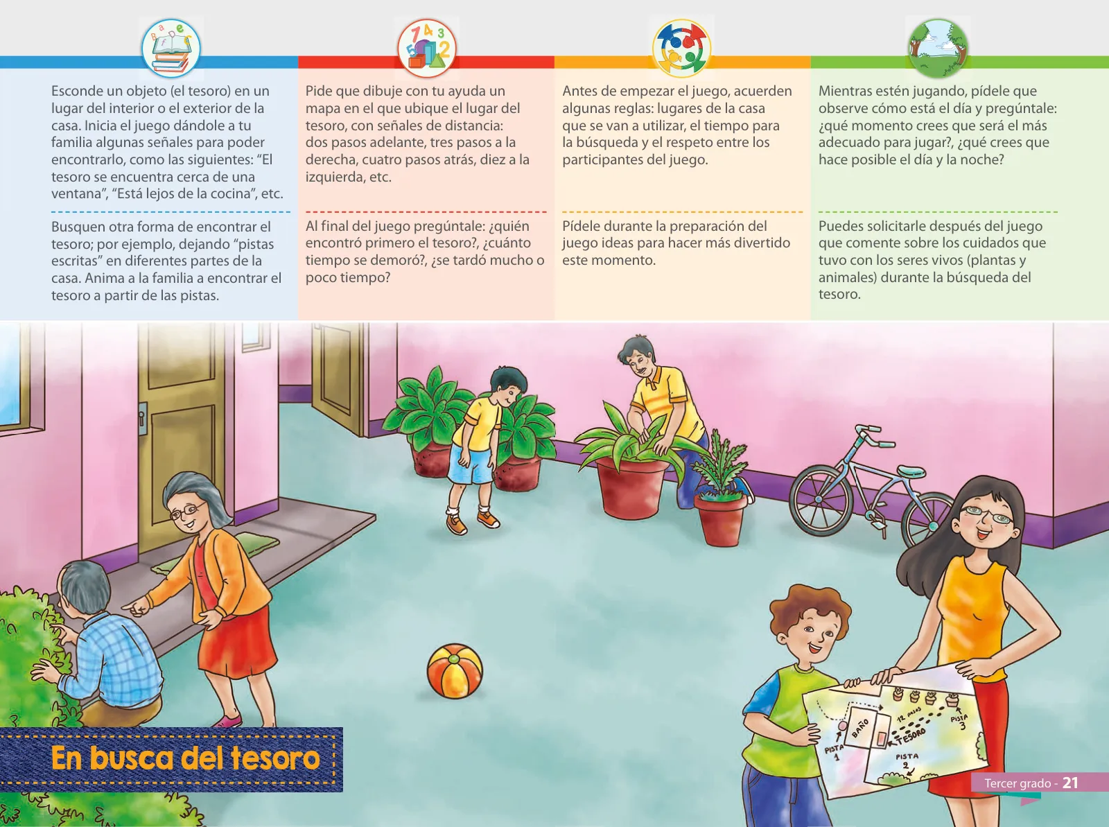 Miniatura página 23 de Aprendemos juntos en familia : guía dirigida a madres y padres. Tercer grado de Educación Primaria · 2019