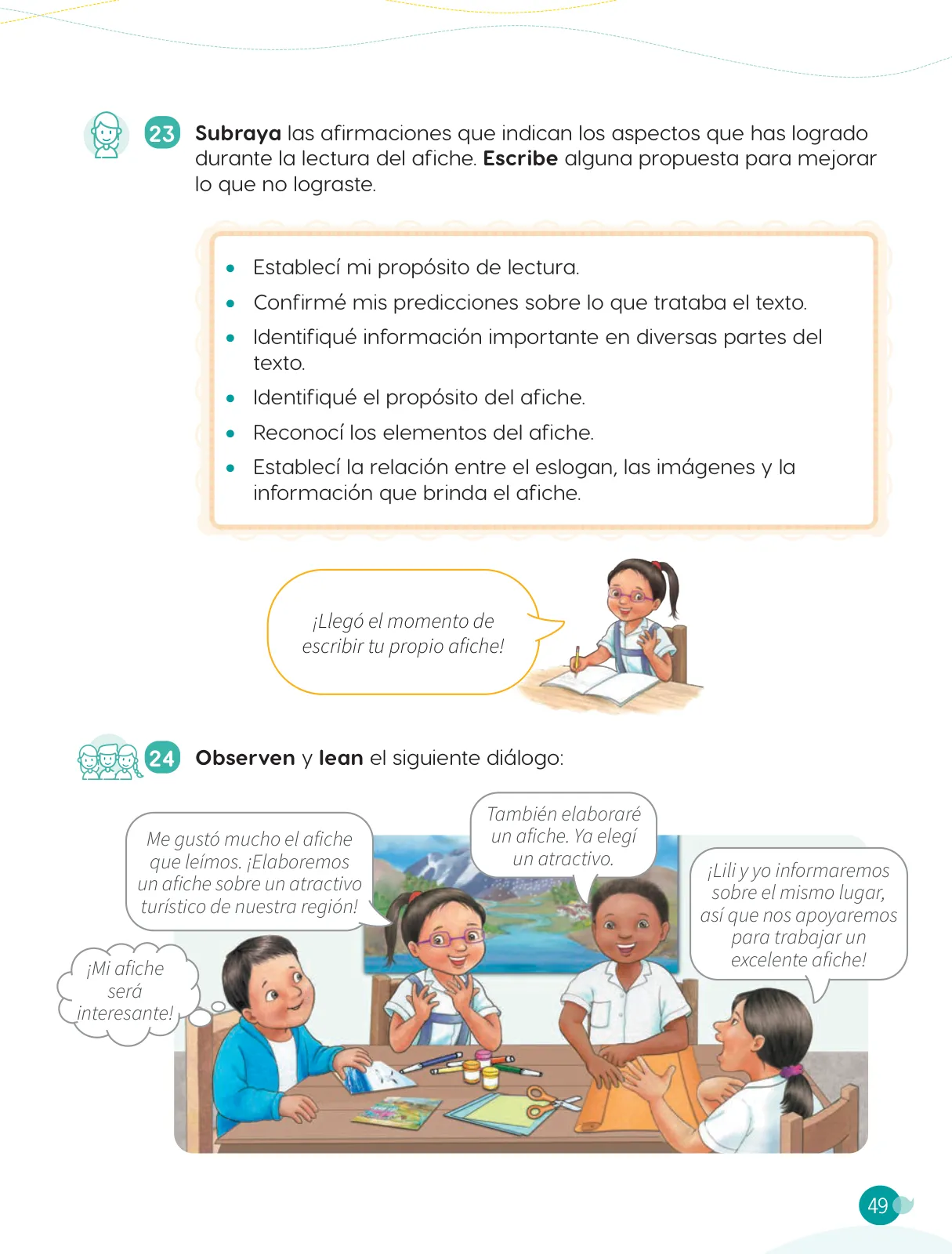 Miniatura página 51 de Cuadernillo de Comunicación 4, cuarto grado de Primaria · 2023
