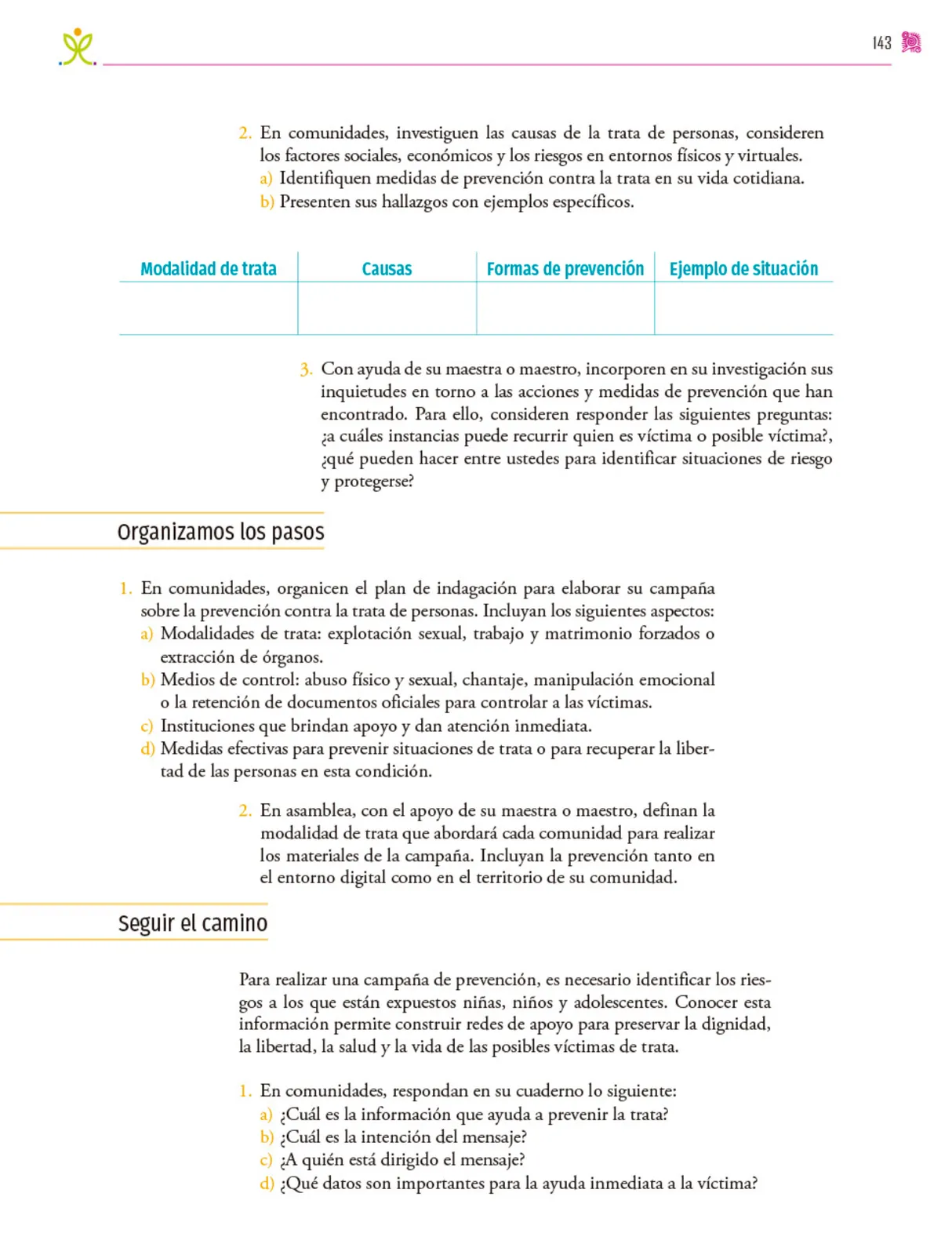 Miniatura página 144 de Colección Sk´asolil. Nuestro libro de proyectos.   Libro de Educación Secundaria Grado 2°  Ciclo Escolar 2025 - 2026