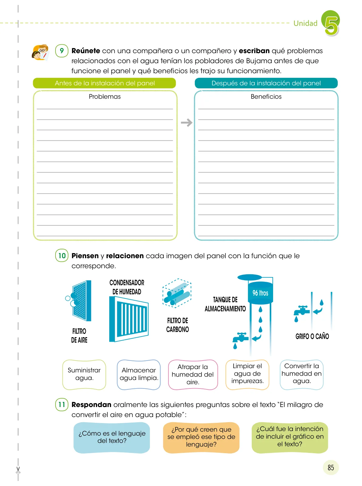 Página 86 de Comunicación 6 : cuaderno de trabajo para sexto grado de Educación Primaria 2019 · 2019