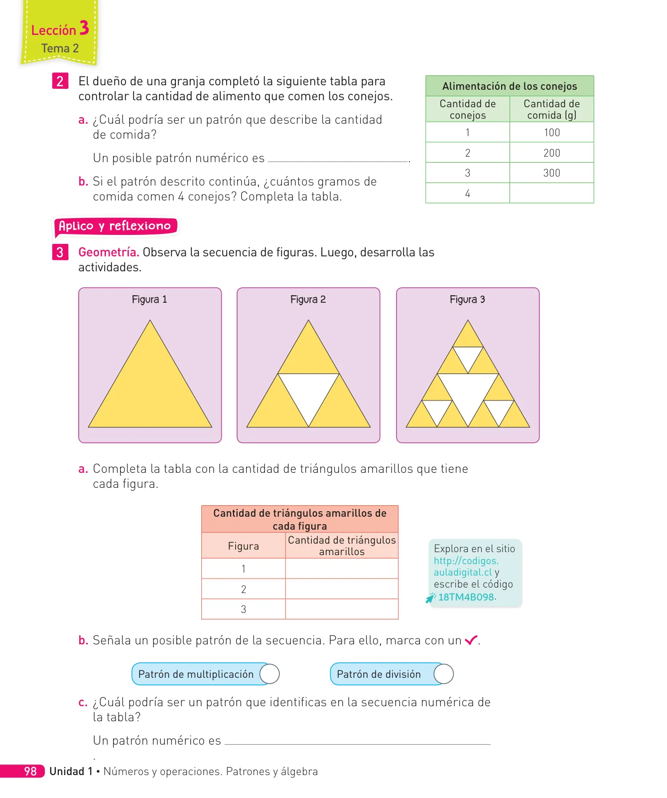 Página 171 de Matemática – Cuarto Básico | Texto del Estudiante MINEDUC – Descargar PDF · 2024
