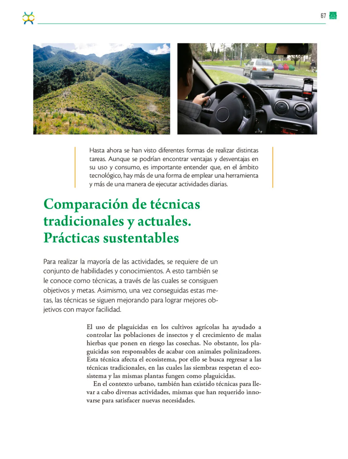 Página 68 de Colección Ximhai. De lo humano y lo comunitario. Libro de Educación Telesecundaria Grado 1° Ciclo Escolar 2025 - 2026