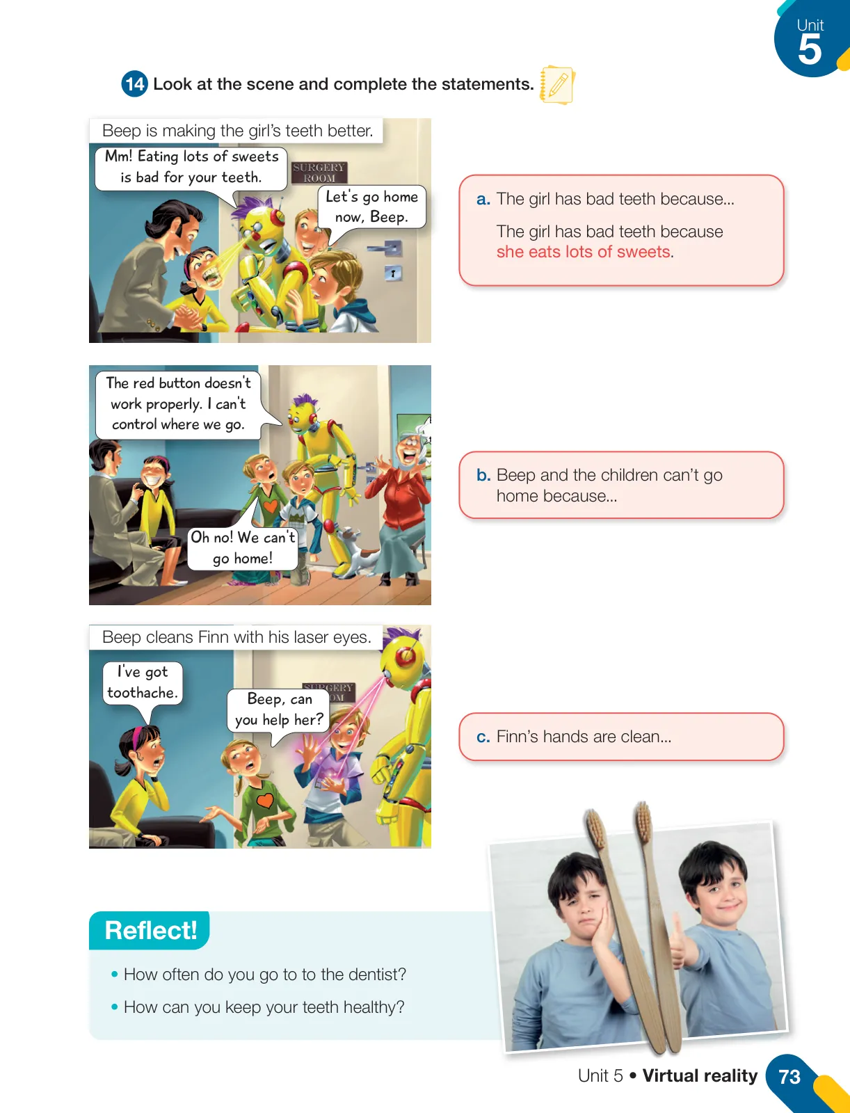 Miniatura página 75 de Inglés – Quinto Básico | Texto del Estudiante MINEDUC – Descargar PDF · 2024
