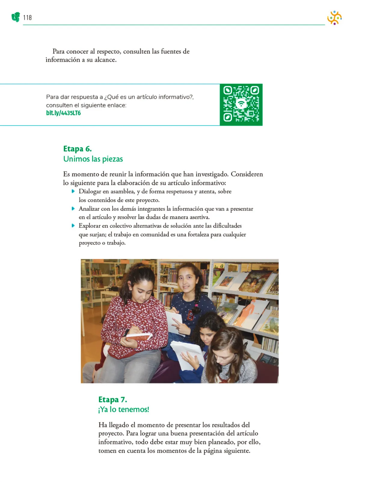 Miniatura página 119 de Colección Sk´asolil. Nuestro libro de Proyectos. Tomo I.    Libro de Educación Telesecundaria Grado 2°  Ciclo Escolar 2025 - 2026