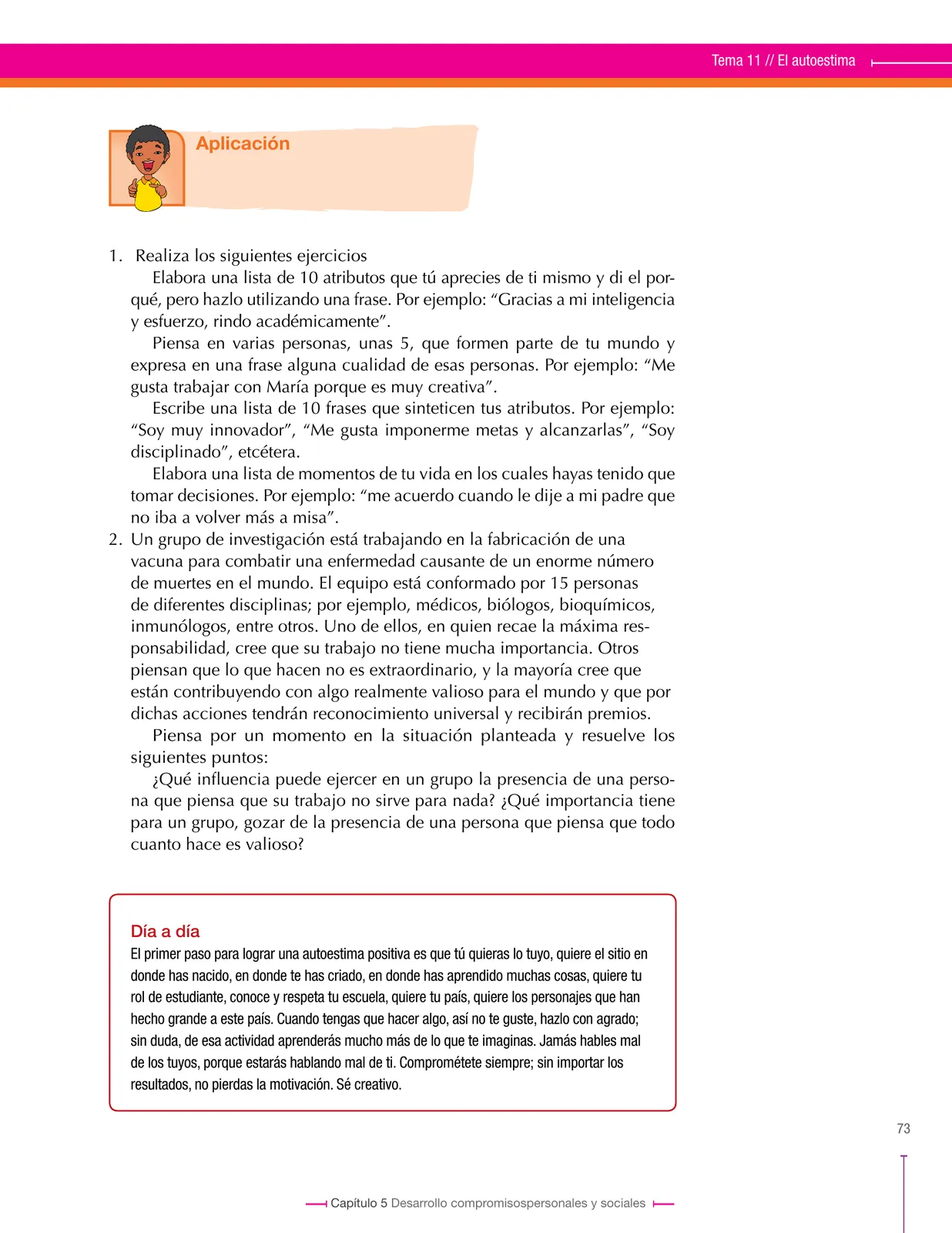 Página 73 de Ciencias Naturales 8° · Secundaria Activa