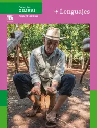 Portada de Colección Ximhai. Lenguajes. Libro de Educación Telesecundaria Grado 1° Ciclo Escolar 2025 - 2026