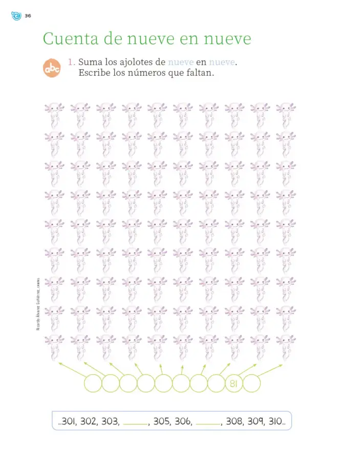 Página 37 de Múltiples lenguajes. Trazos y números. Libro de Educación Primaria Grado 2° Ciclo Escolar 2025 - 2026