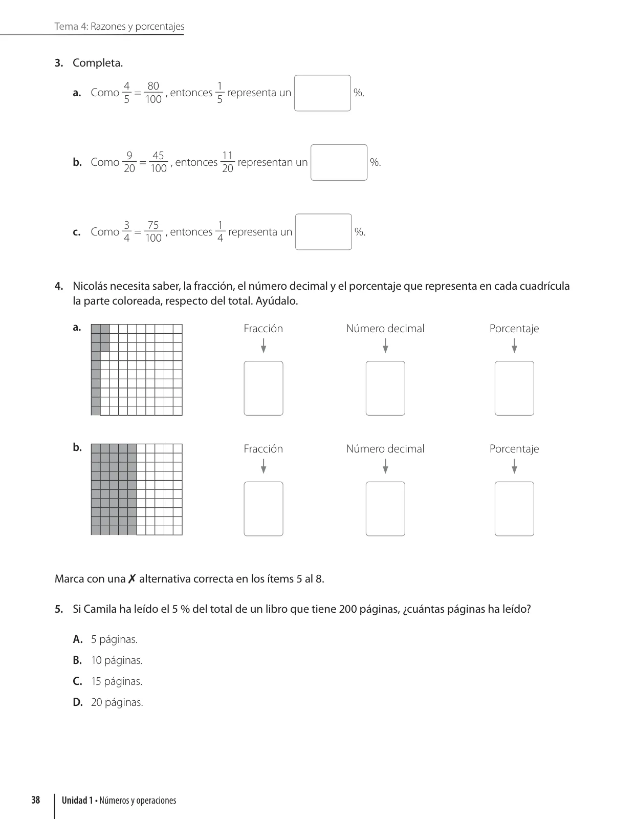 Página 40 de Matemática – Sexto Básico | Texto del Estudiante MINEDUC – Descargar PDF · 2024