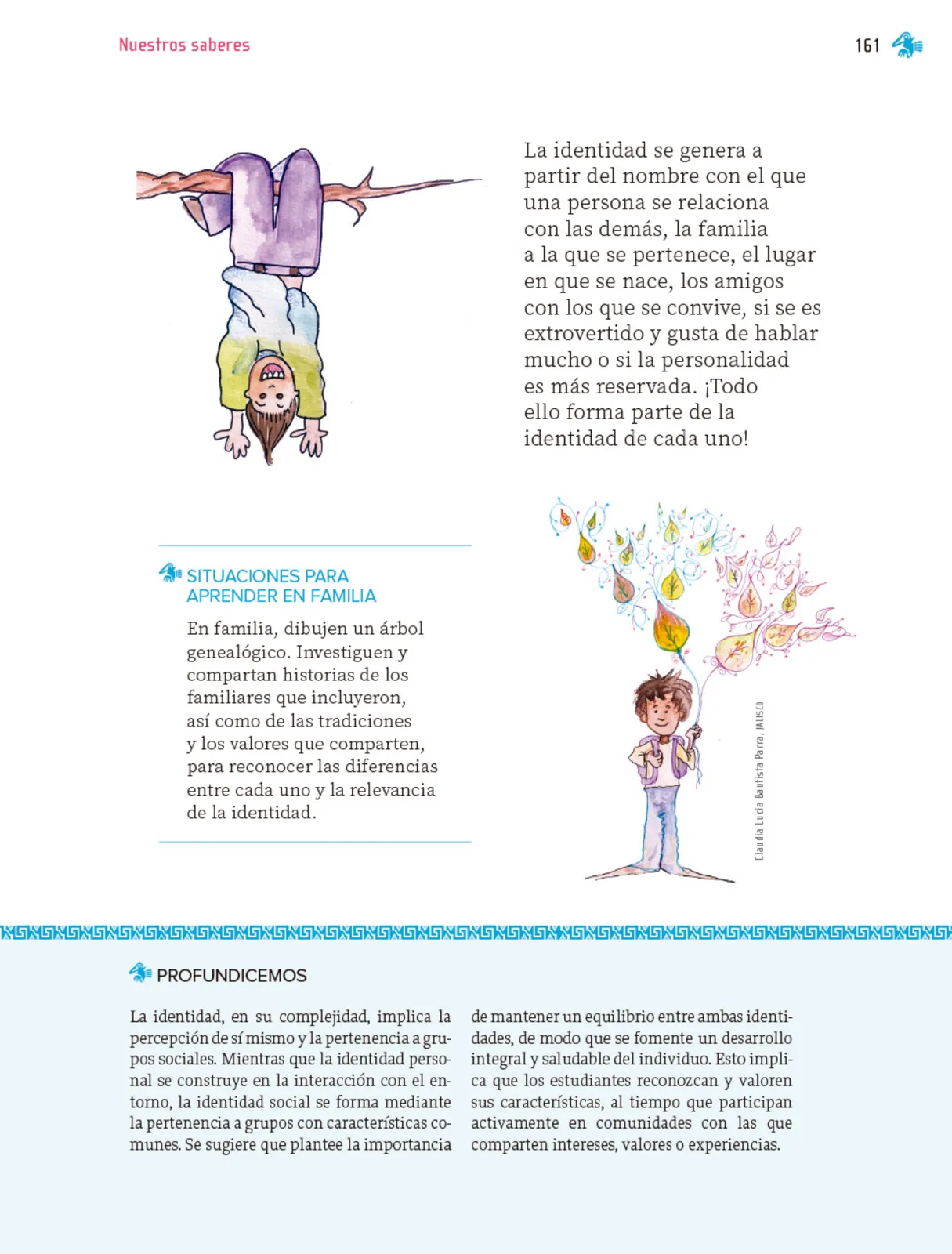 Página 162 de Nuestros saberes: Libro para alumnos, maestros y familia. Libro de Educación Primaria Grado 1° Ciclo Escolar 2025 - 2026