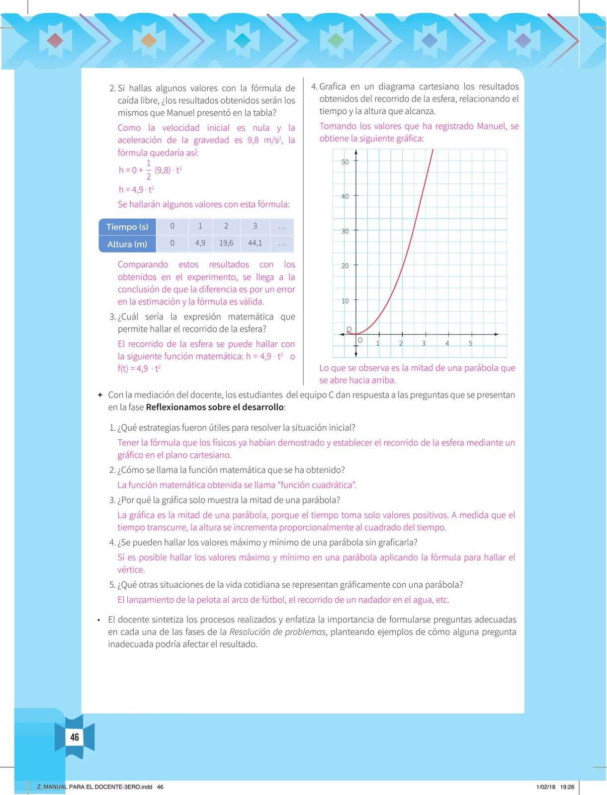 Miniatura página 48 de Resolvamos problemas 3 : manual para el docente 2018 · 2018