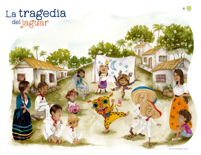 Página 17 de Explorar e imaginar con mi libro de Preescolar. Libro de Educación Preescolar Grado 2° Ciclo Escolar 2025 - 2026