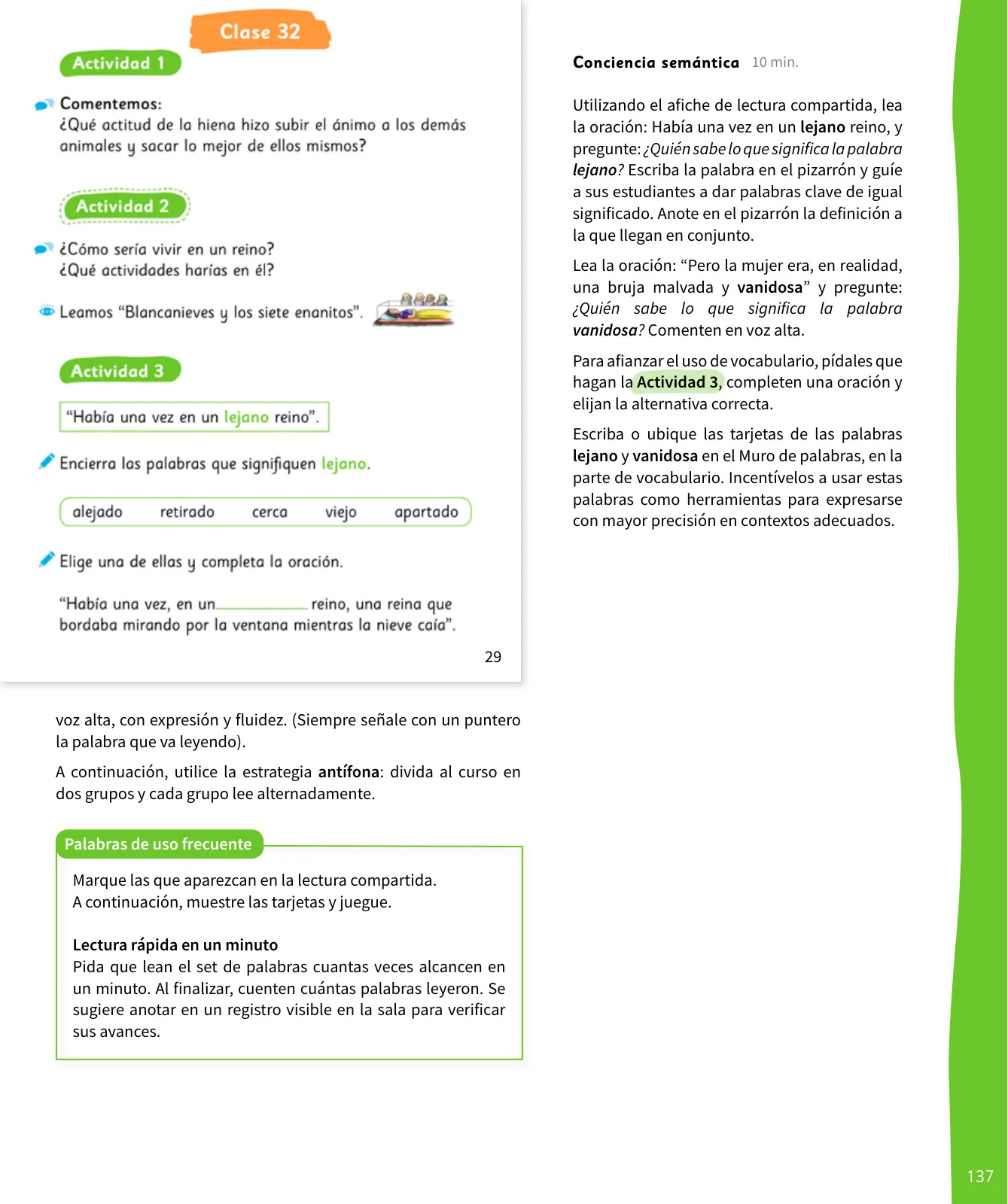 Página 138 de Lenguaje y Comunicación – Segundo Básico – Texto del Estudiante MINEDUC – Descargar PDF · 2024