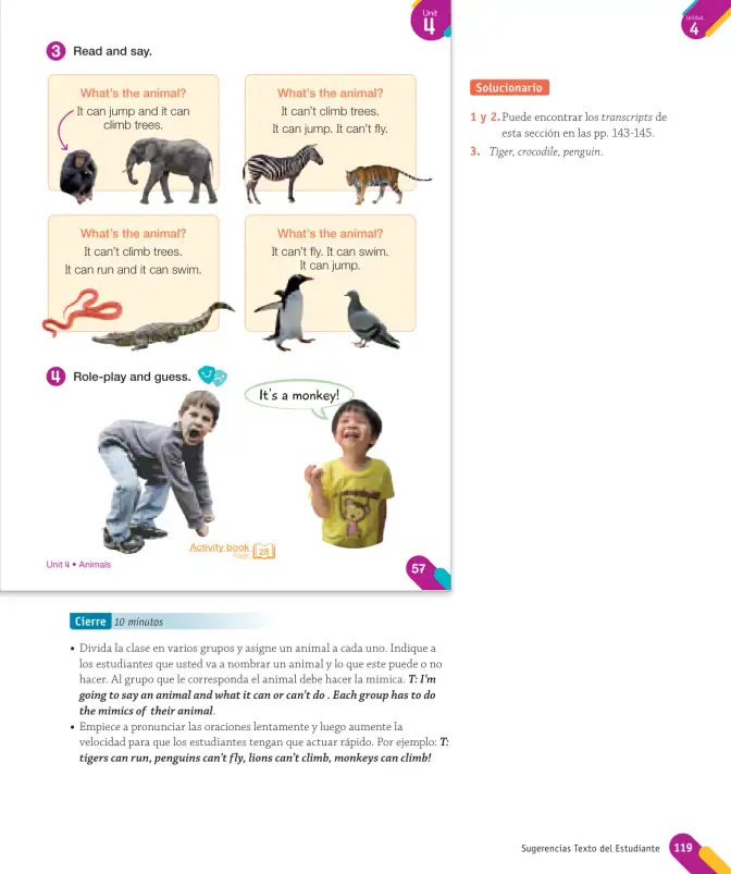 Página 121 de Inglés – Segundo Básico | Texto del Estudiante MINEDUC – Descargar PDF · 2024
