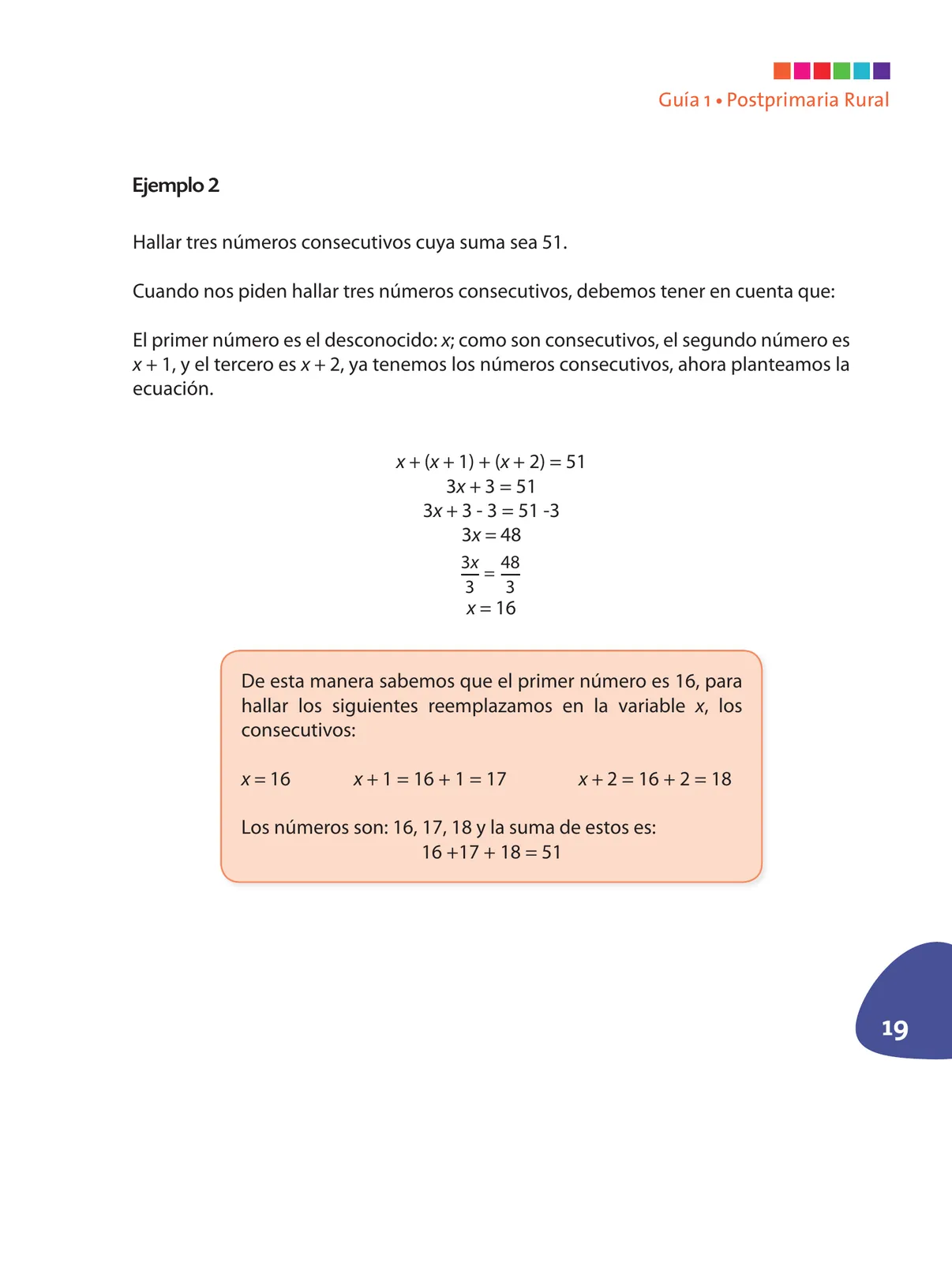 Página 20 de Matematica 9° · Postprimaria