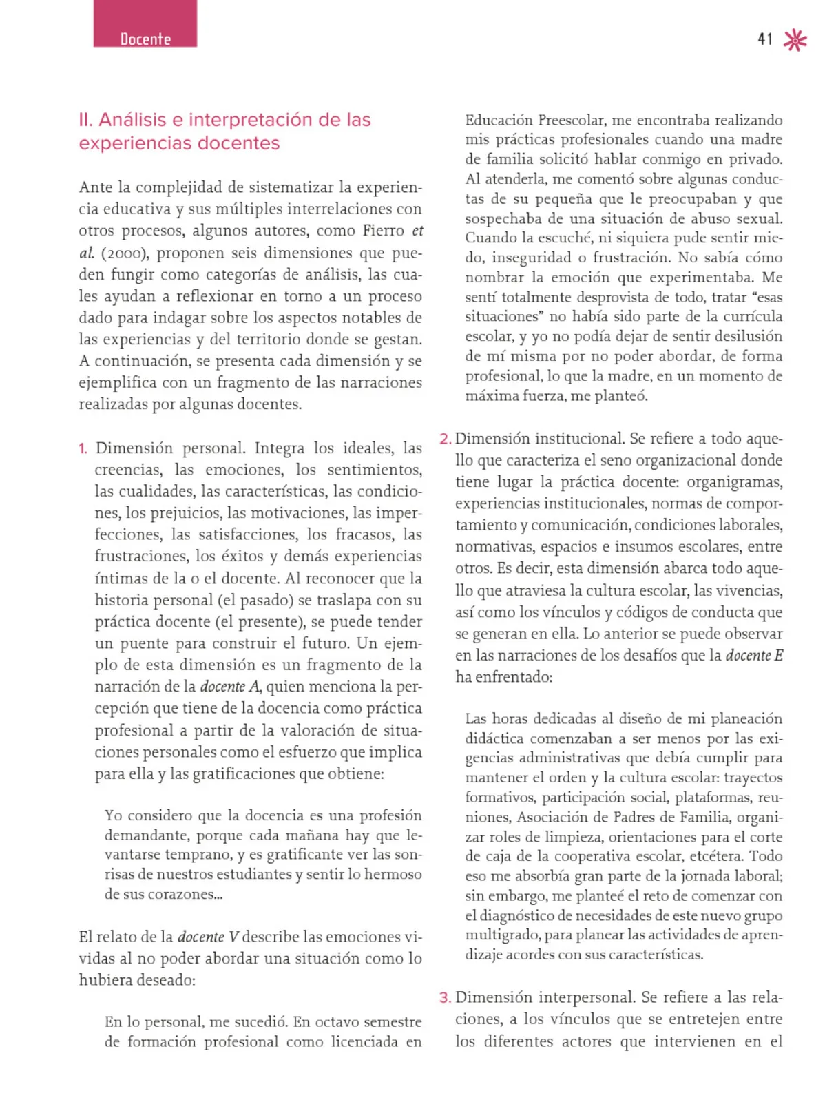 Miniatura página 42 de Un libro sin recetas para la maestra y el maestro. Fase 2  Libro de Educación Preescolar Grado 1°, 2°, 3°  Ciclo Escolar 2025 - 2026