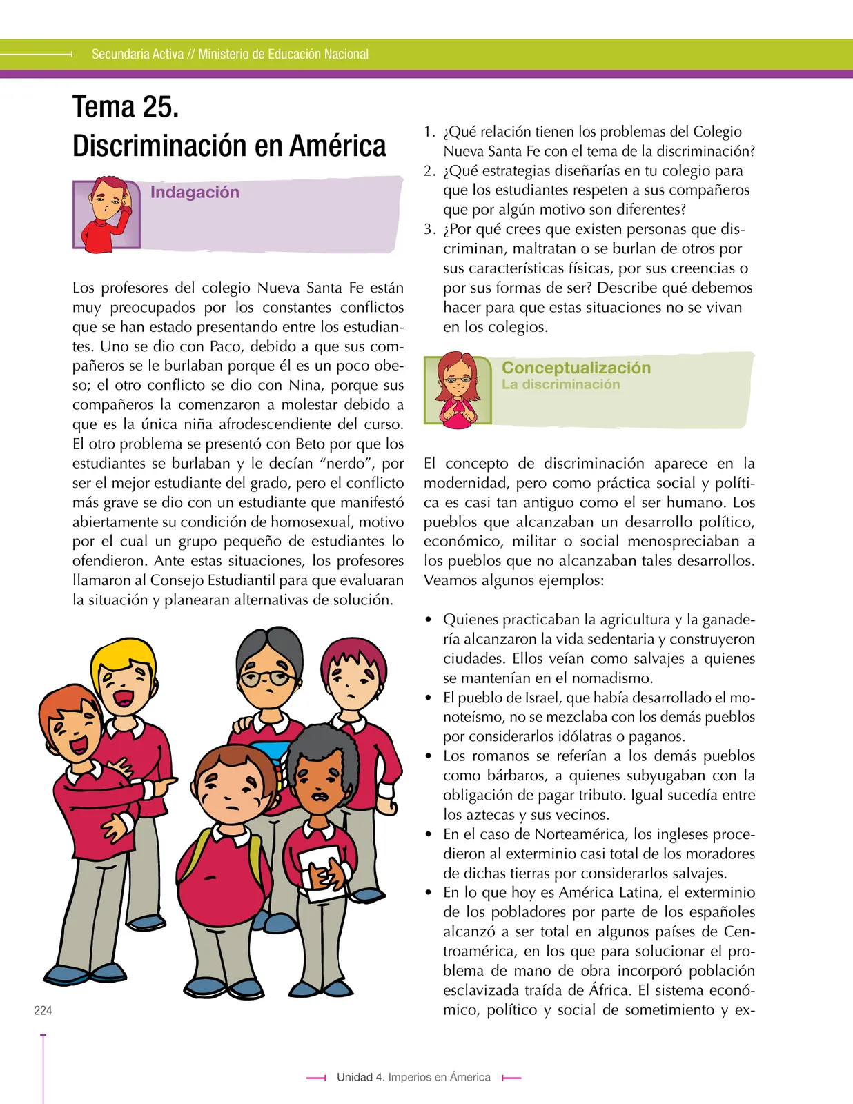 Miniatura página 224 de Ciencias Sociales 7° · Secundaria Activa