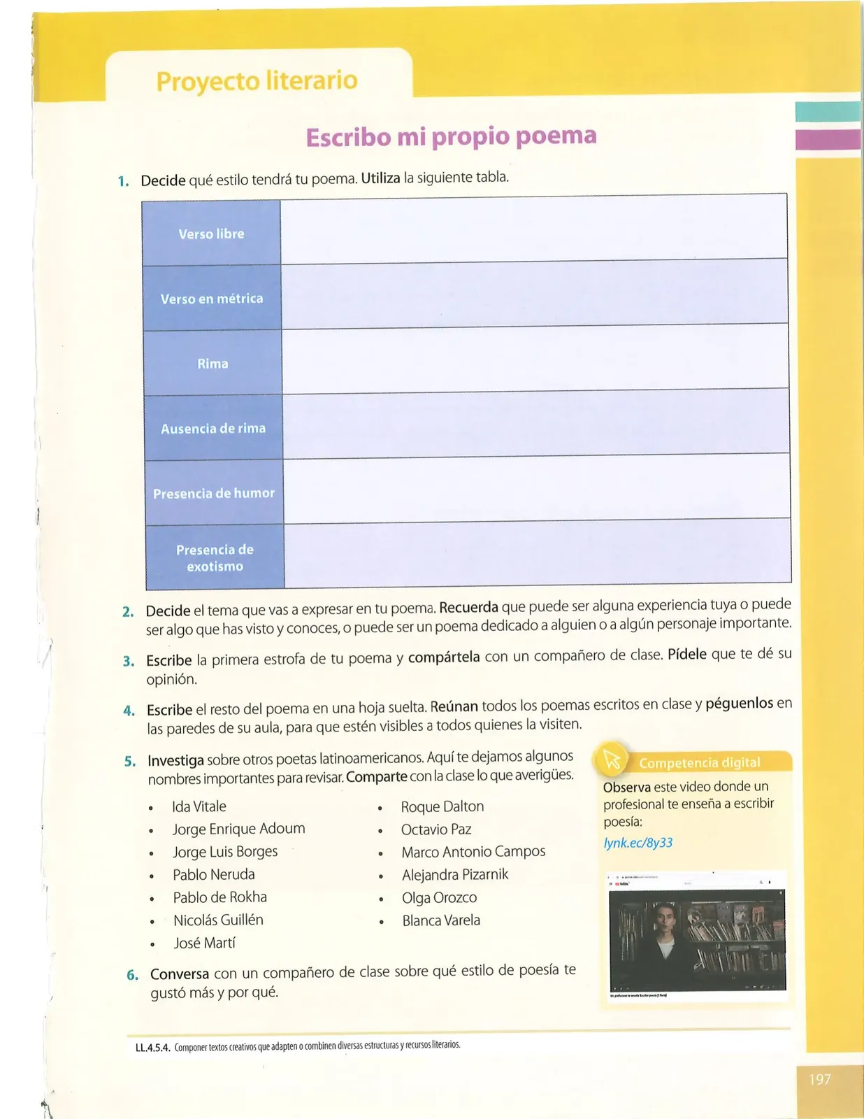 Miniatura página 197 de Lengua Y Literatura · 8 EGB · 2025