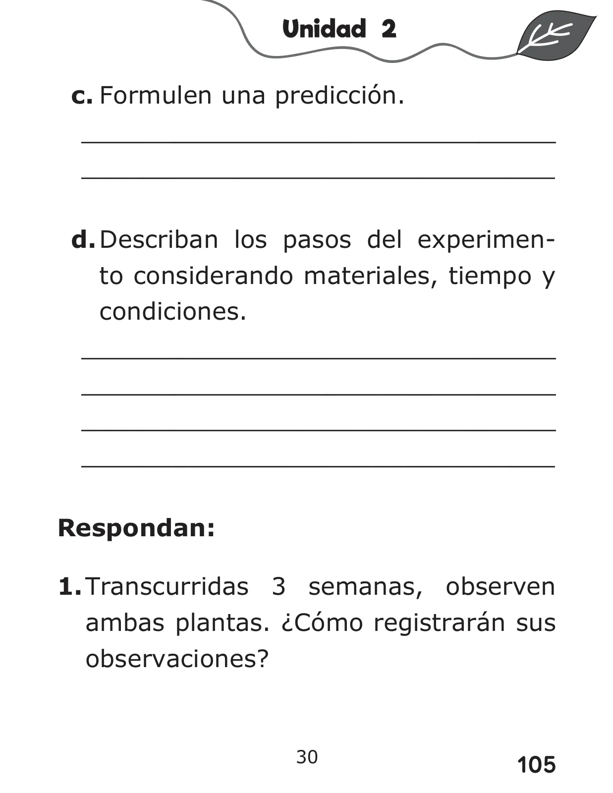 Miniatura página 105 de Libro de Ciencias Naturales – Quinto Básico | Texto del Estudiante MINEDUC – Descargar PDF · 2024