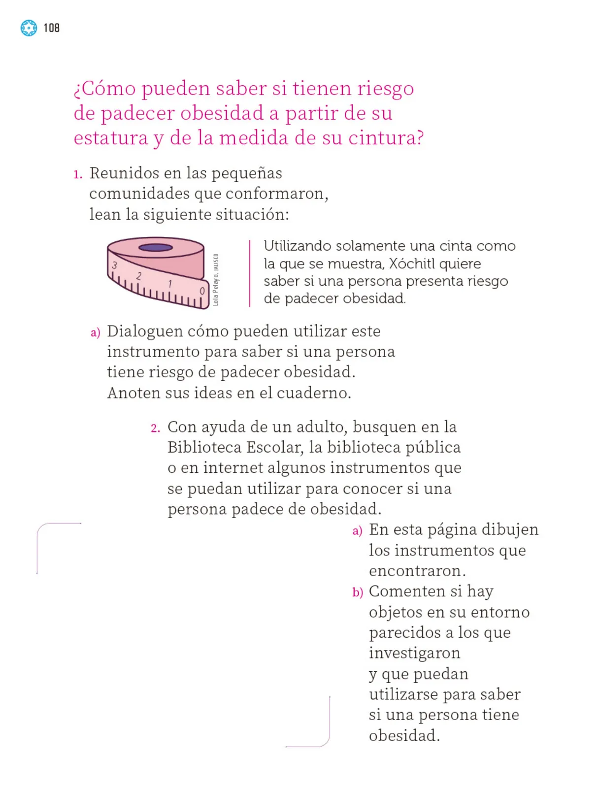 Miniatura página 109 de Proyectos Escolares.   Libro de Educación Primaria Grado 1°  Ciclo Escolar 2025 - 2026