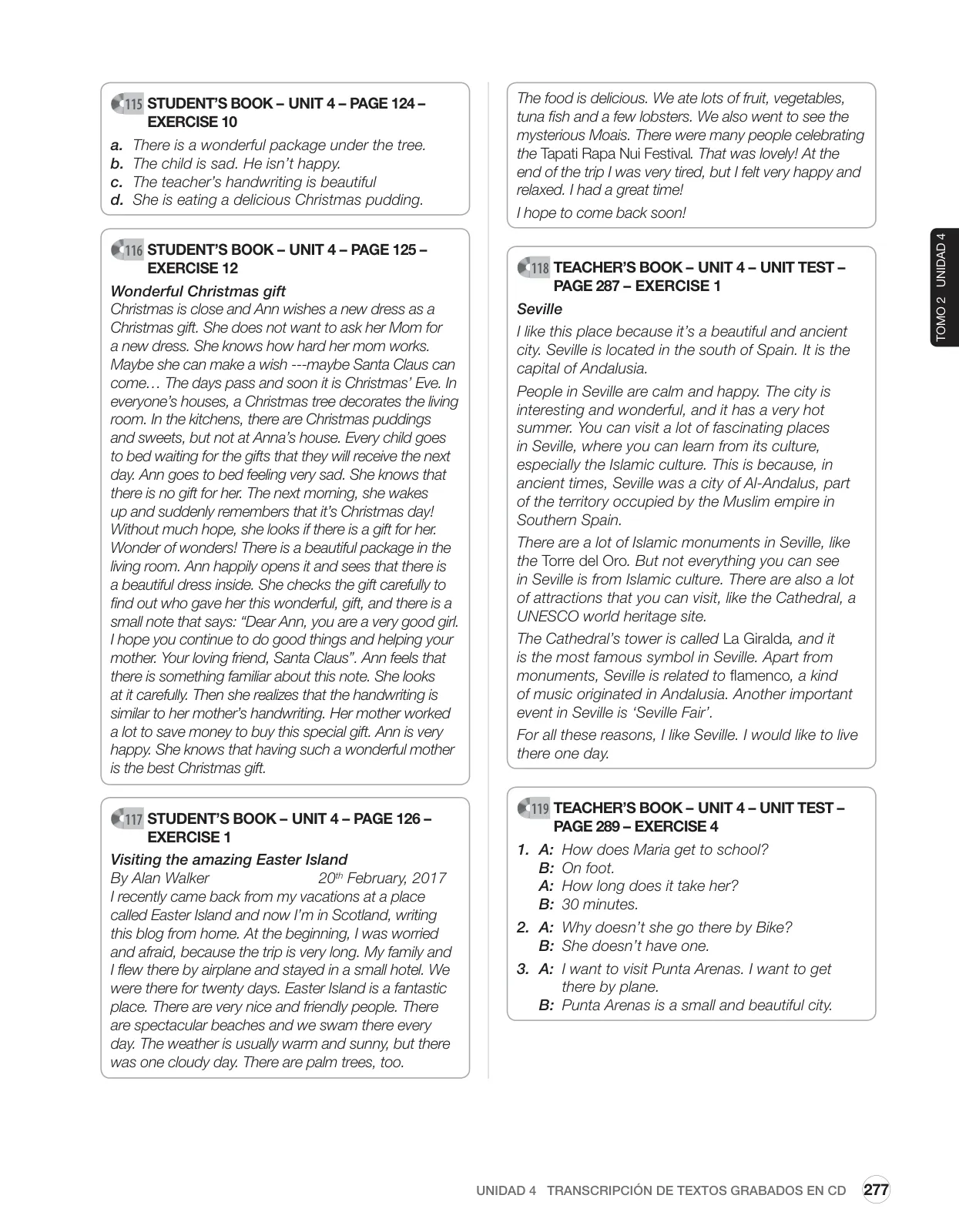 Página 173 de Inglés – Sexto Básico | Student’s Book MINEDUC – Descargar PDF · 2024