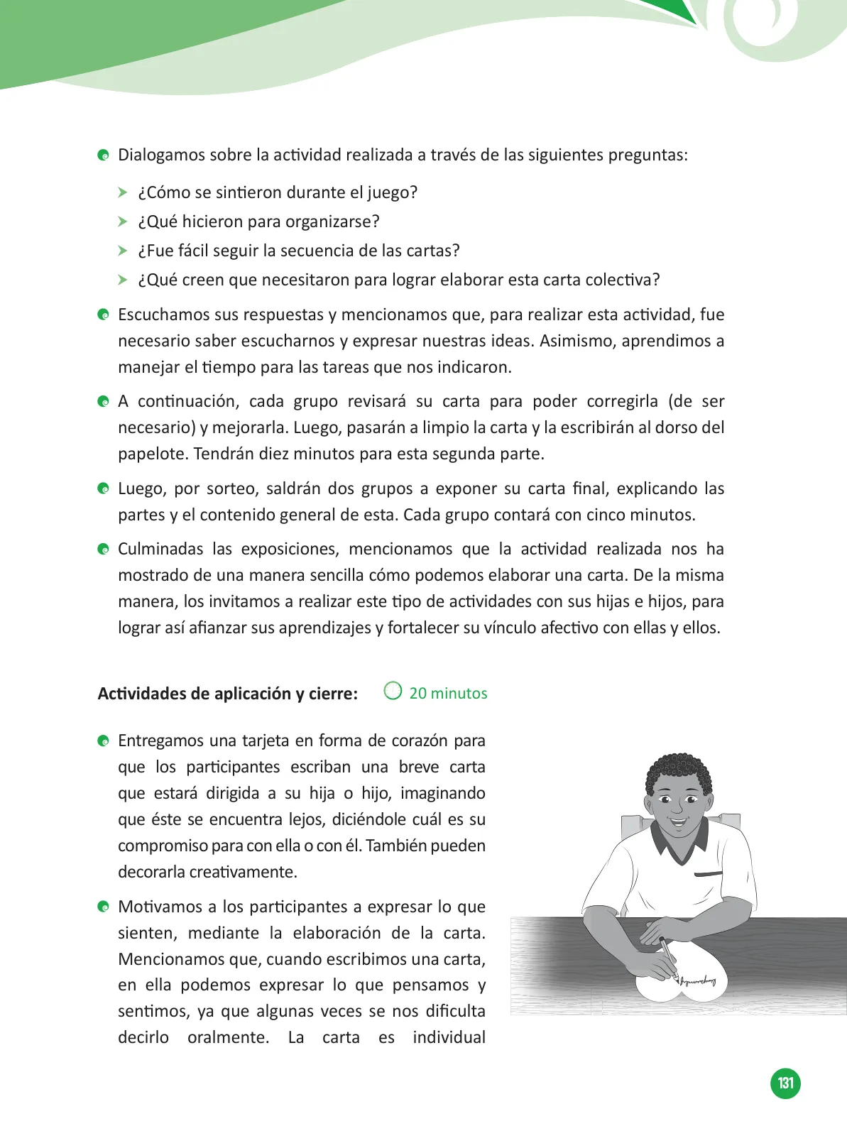 Página 133 de Guía para el trabajo docente con las familias del ciclo V de Primaria · 2016