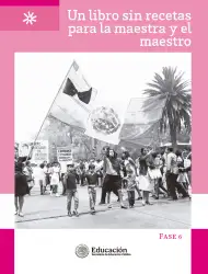 Página de Un libro sin recetas para la maestra y el maestro. Fase 6. Libro de Educación Secundaria Grado 1°, 2°, 3° Ciclo Escolar 2025 - 2026