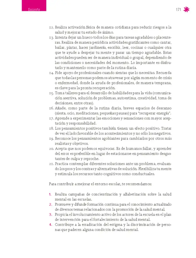 Página 172 de Un libro sin recetas para la maestra y el maestro. Fase 6. Libro de Educación Secundaria Grado 1°, 2°, 3° Ciclo Escolar 2025 - 2026