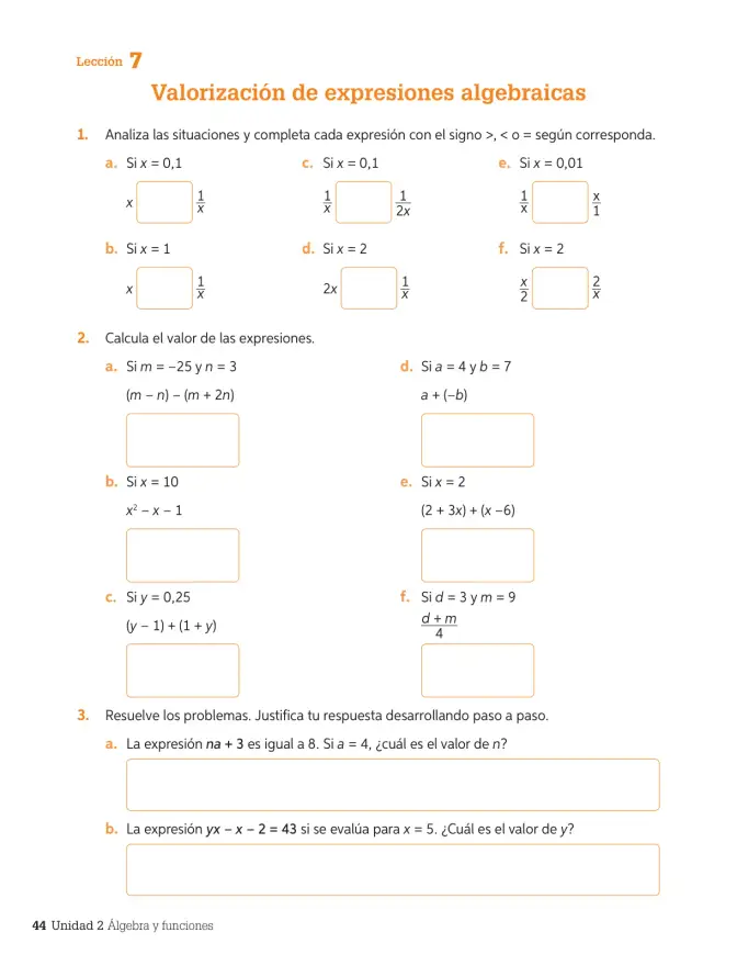 Página 45 de Matemática – Séptimo Básico | Texto del Estudiante MINEDUC – Descargar PDF · 2024