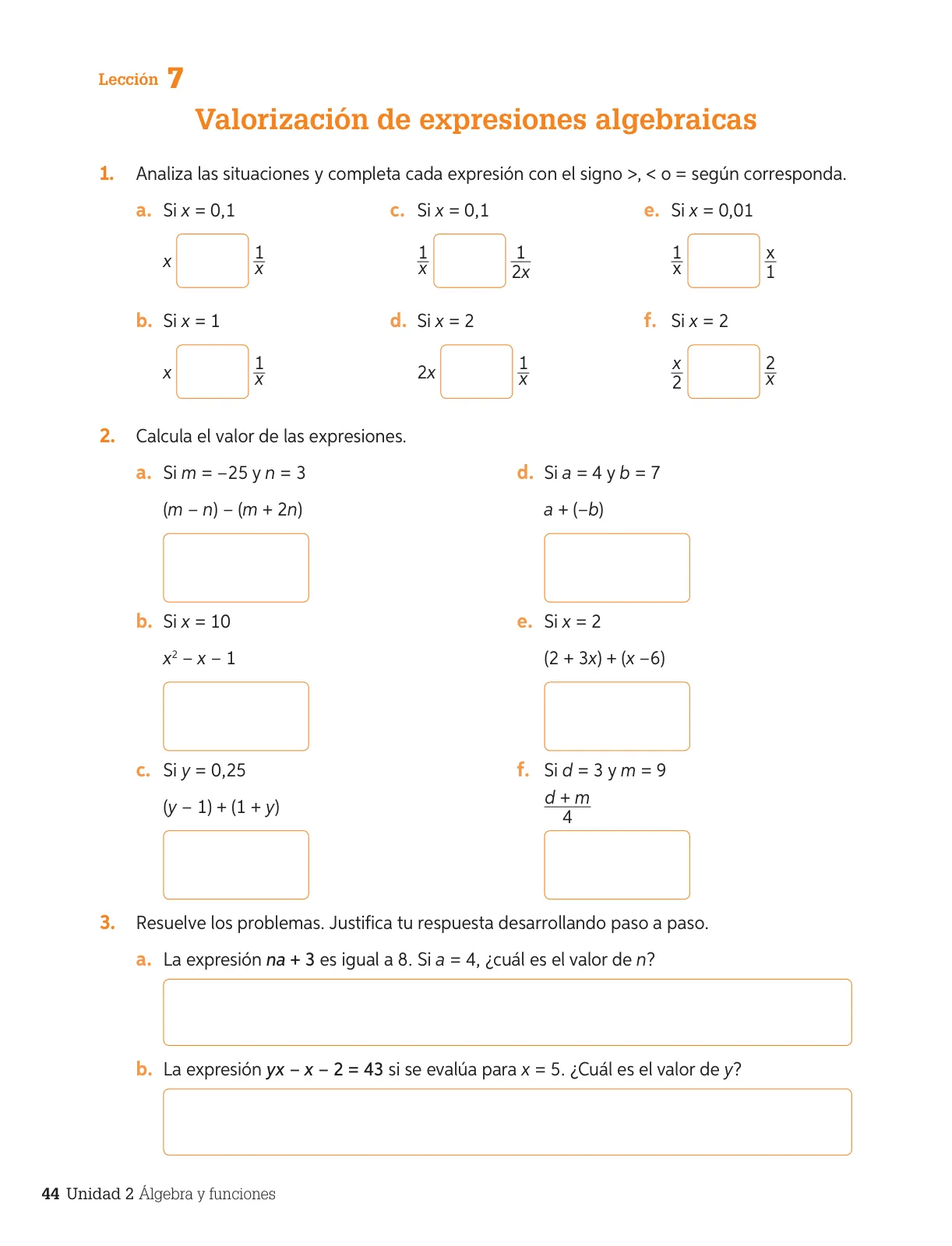 Miniatura página 45 de Matemática – Séptimo Básico | Texto del Estudiante MINEDUC – Descargar PDF · 2024