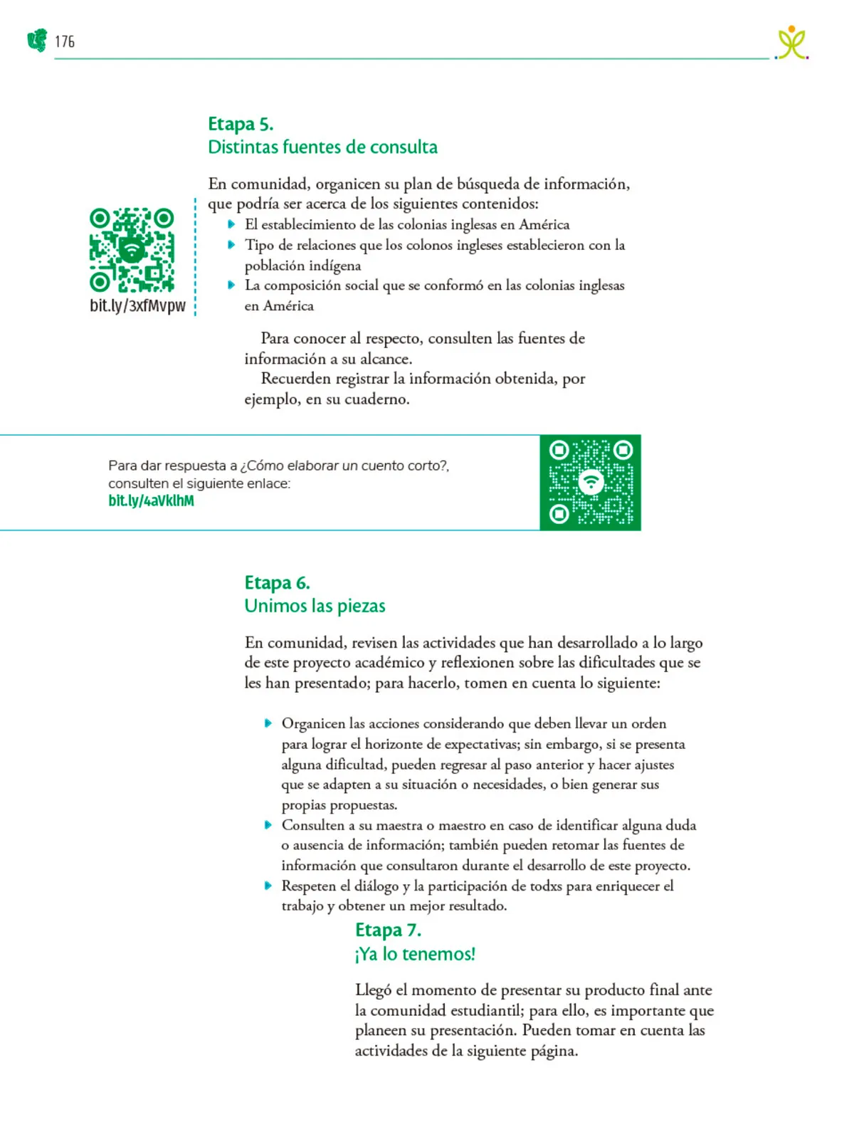 Página 177 de Colección Nanahuatzin. Nuestro libro de Proyectos. Tomo II. Libro de Educación Telesecundaria Grado 3° Ciclo Escolar 2025 - 2026