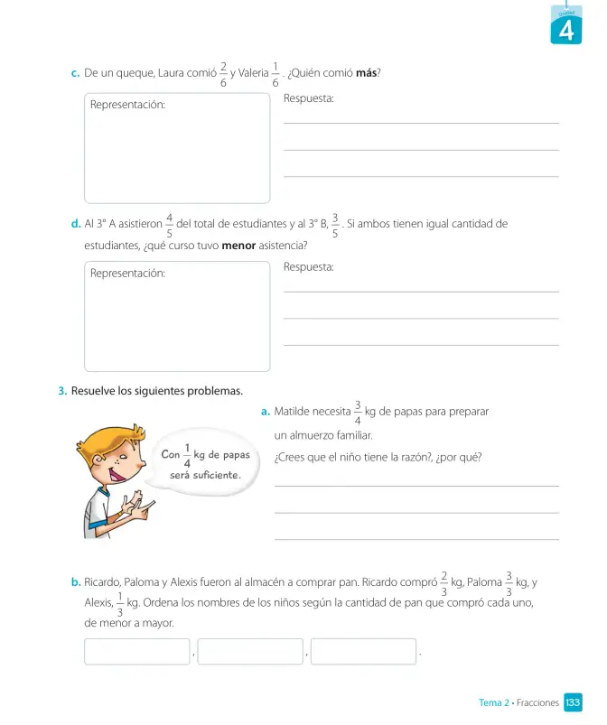 Página 135 de Matemática – Tercero Básico | Texto del Estudiante MINEDUC – Descargar PDF · 2024