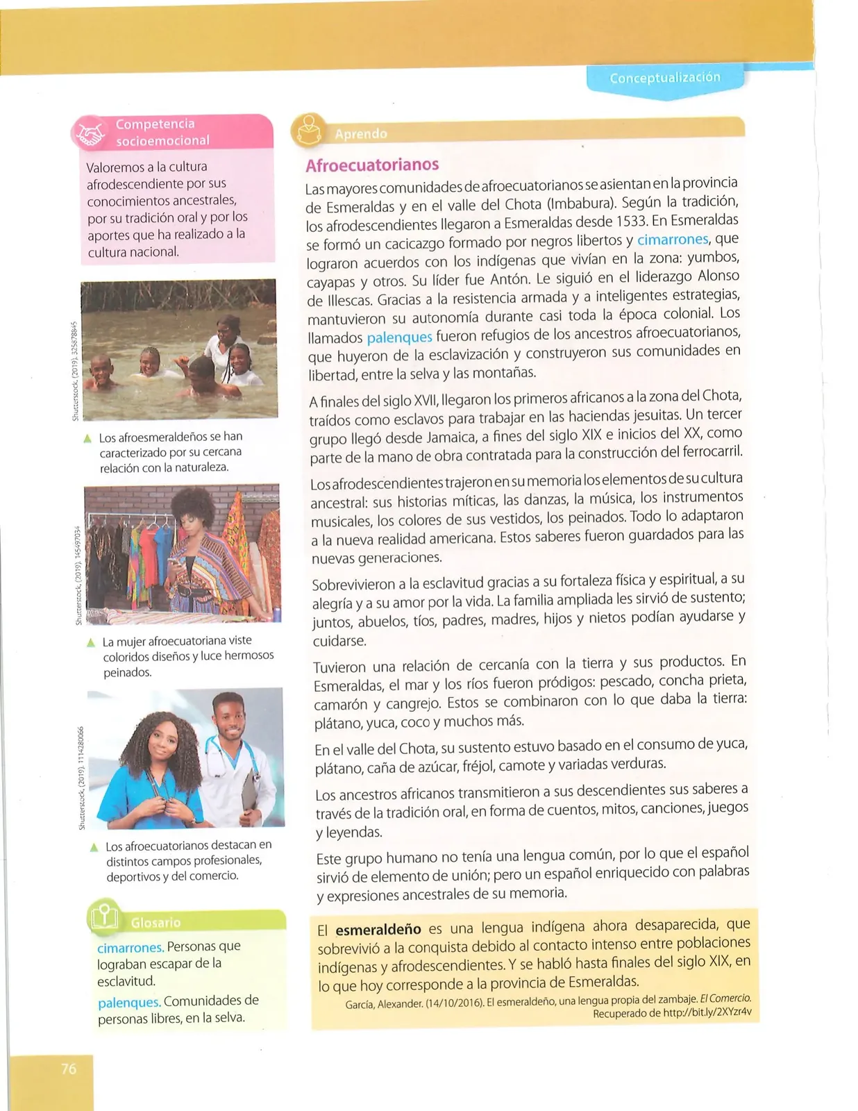 Página 76 de Lengua Y Literatura · 10 EGB · 2025