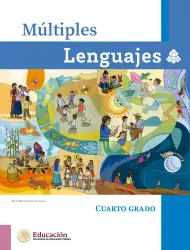 Página de Múltiples lenguajes. Libro de Educación Primaria Grado 4° Ciclo Escolar 2025 - 2026
