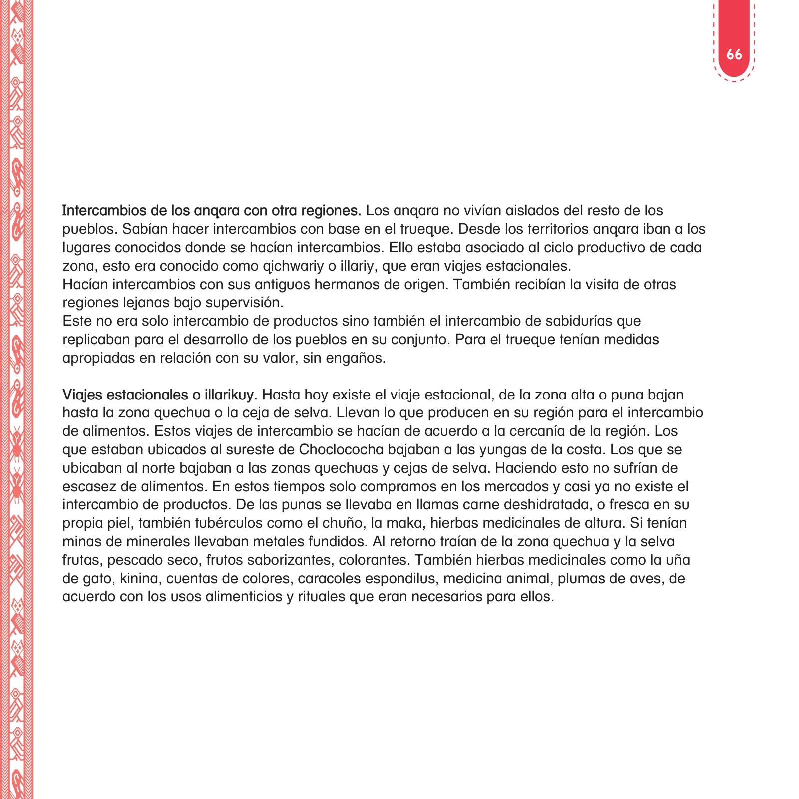 Miniatura página 68 de Anqarakunapa kawsakuyninmanta. Literatura 2 - 4° Primaria - Quechua chanka · 2023