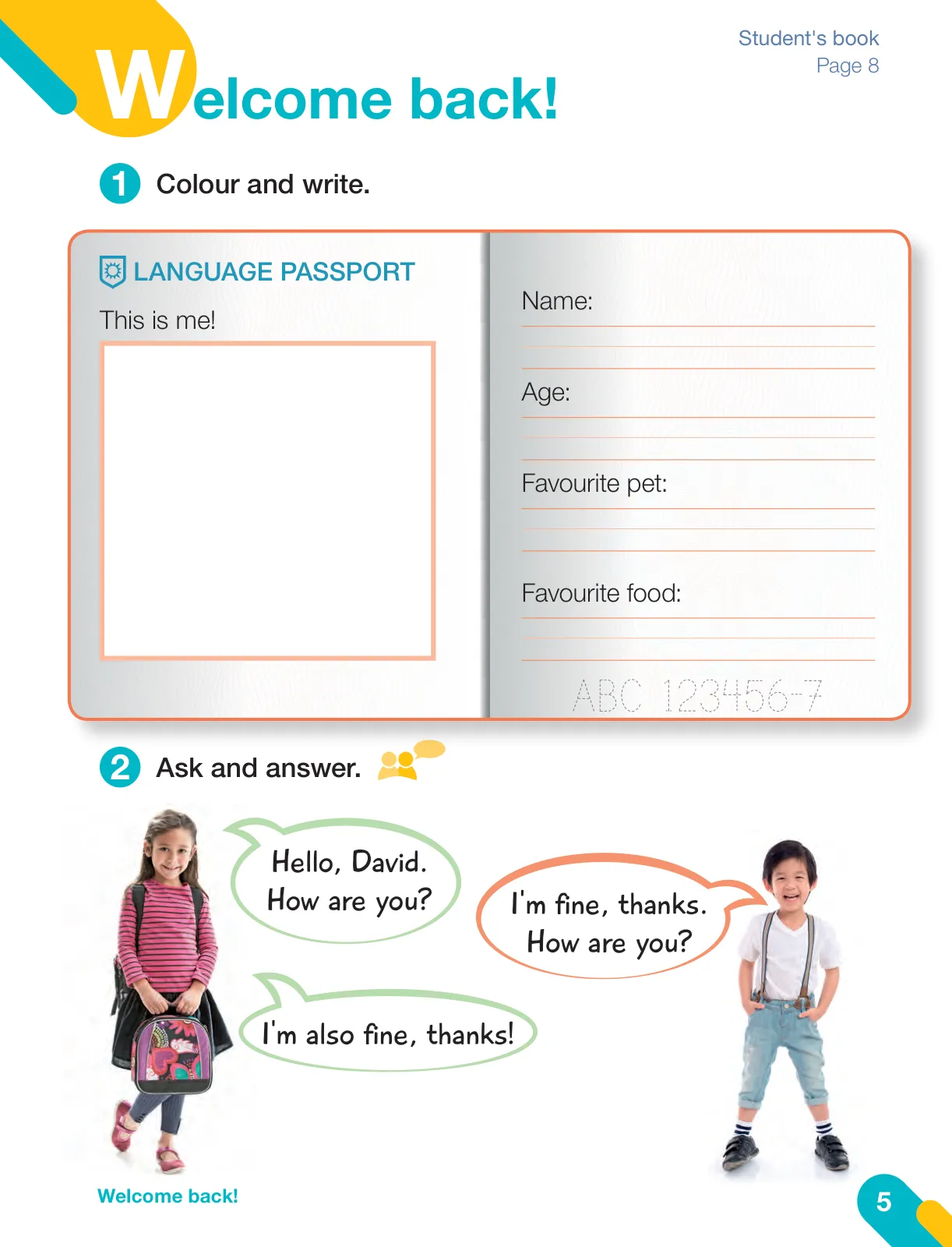 Miniatura página 7 de Inglés – Segundo Básico | Texto del Estudiante MINEDUC – Descargar PDF · 2024