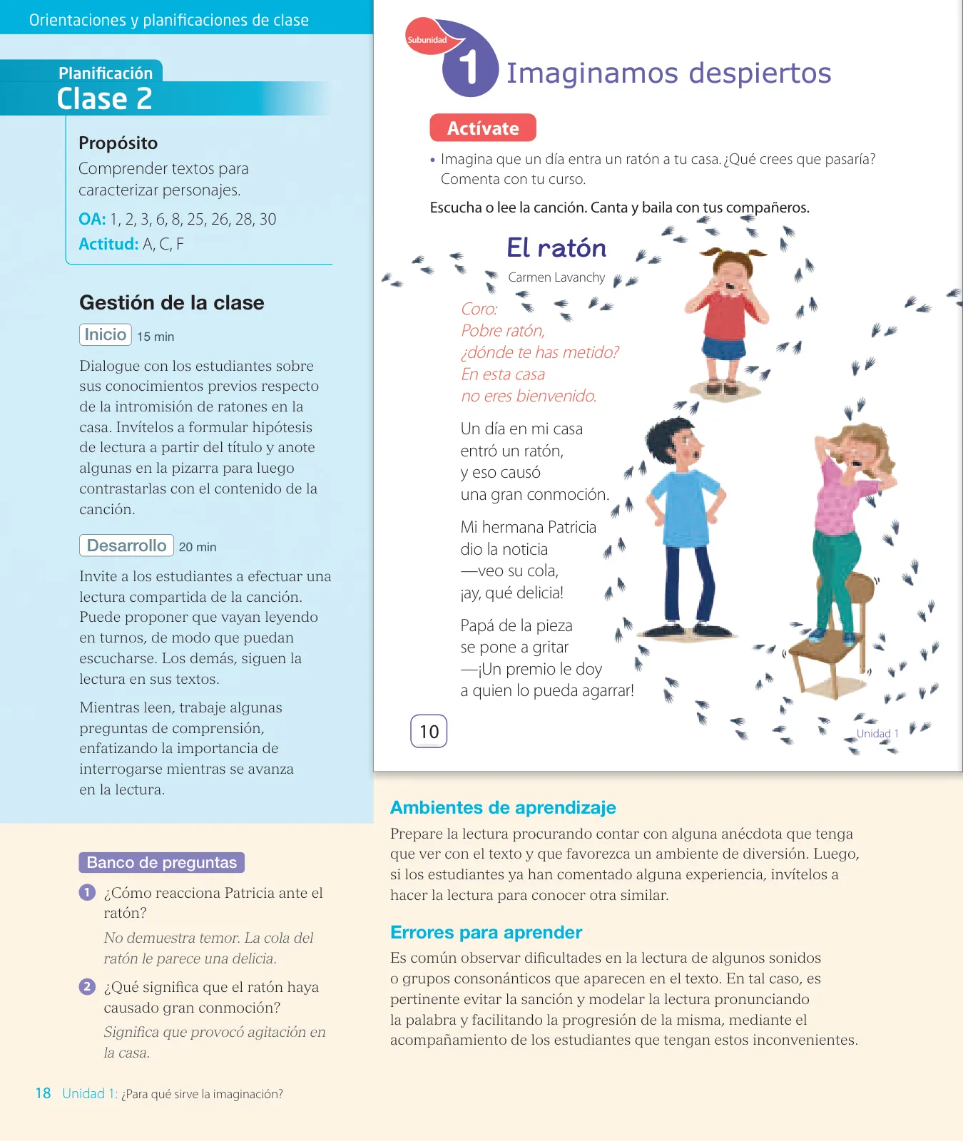 Página 20 de Lenguaje y Comunicación – Segundo Básico – Texto del Estudiante MINEDUC – Descargar PDF · 2024