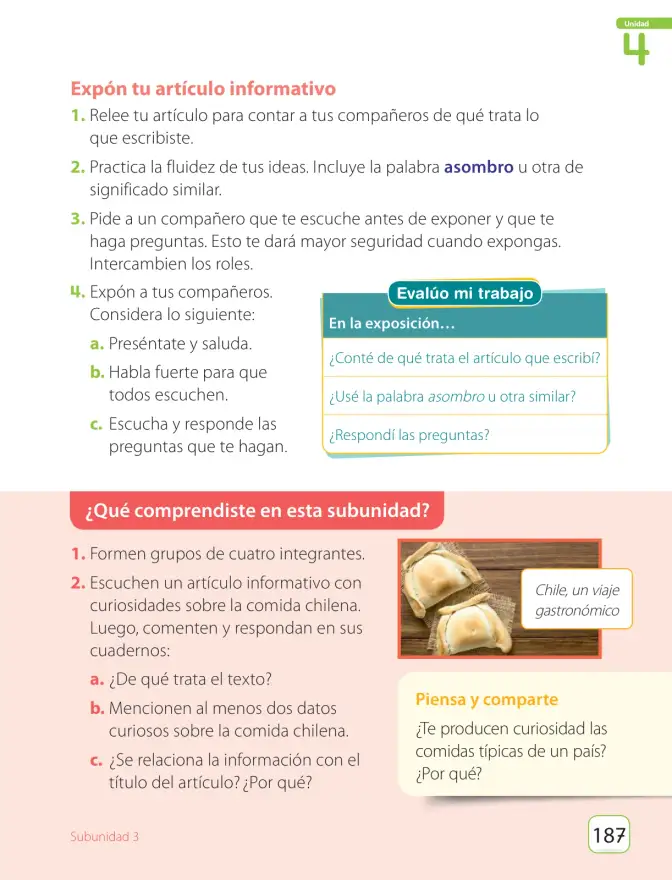 Página 189 de Lenguaje y Comunicación – Segundo Básico – Texto del Estudiante MINEDUC – Descargar PDF · 2024