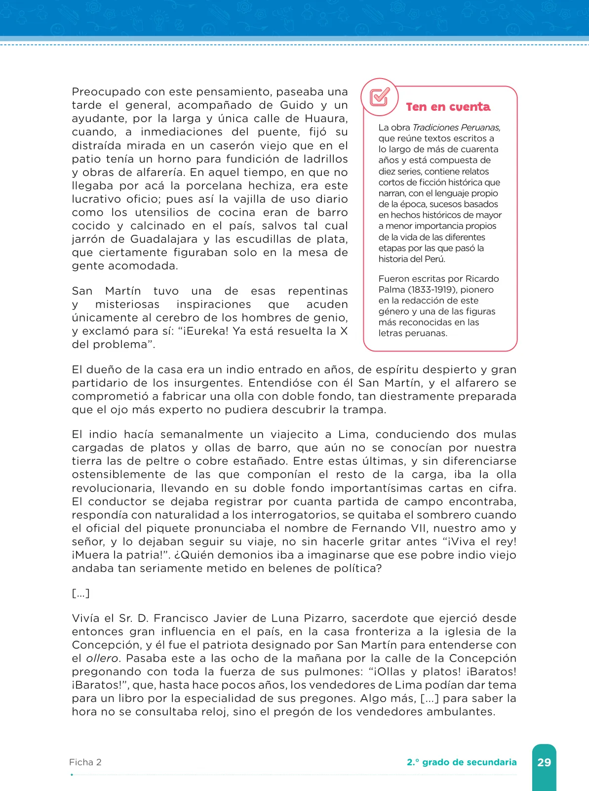 Página 31 de Fichas de aprendizaje de Comunicación 2 · 2024