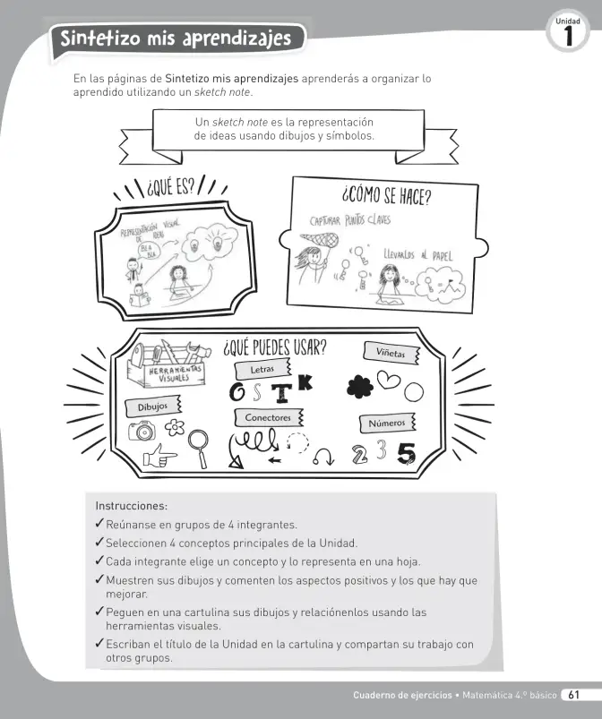 Página 62 de Matemática – Cuarto Básico | Texto del Estudiante MINEDUC – Descargar PDF · 2024