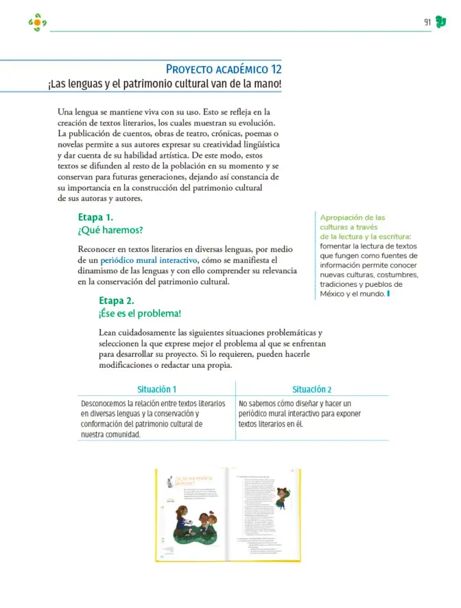 Página 92 de Colección Nanahuatzin. Nuestro libro de Proyectos. Tomo I. Libro de Educación Telesecundaria Grado 3° Ciclo Escolar 2025 - 2026
