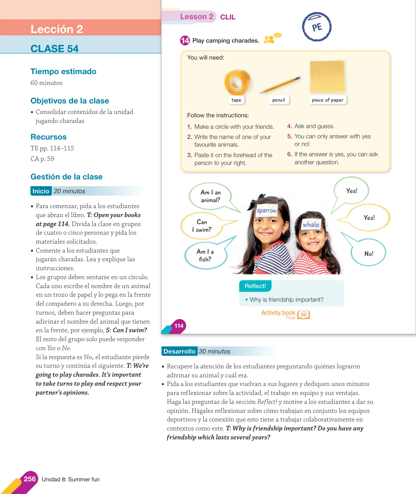 Miniatura página 120 de Inglés – Tercero Básico | Texto del Estudiante MINEDUC – Descargar PDF · 2024