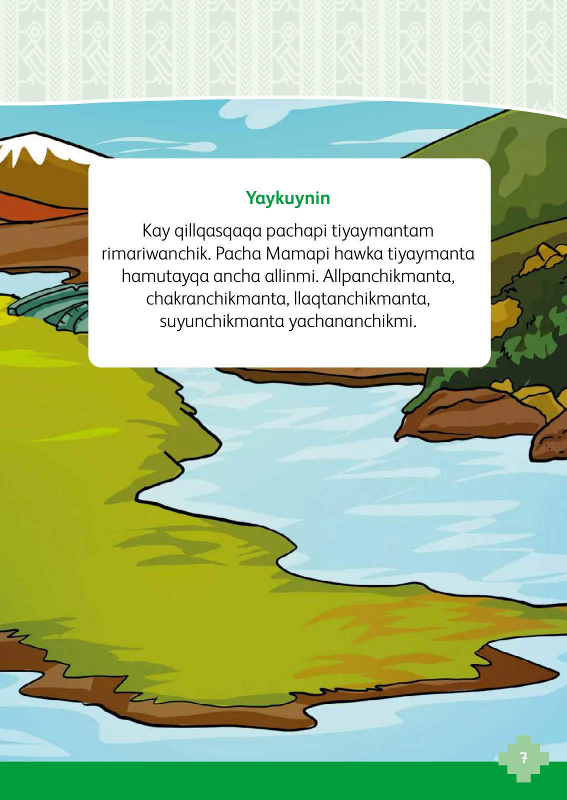 Página 9 de 1 yachaykuna, ruraykuna - Chanka Urin Qichwa. Saberes y Haceres III 1 - Primaria - Quechua Chanka · 2024