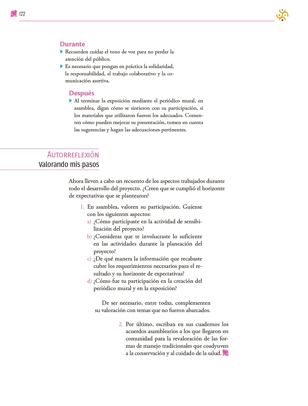 Miniatura página 123 de Colección Ximhai. Nuestro libro de proyectos.   Libro de Educación Secundaria Grado 1°  Ciclo Escolar 2025 - 2026