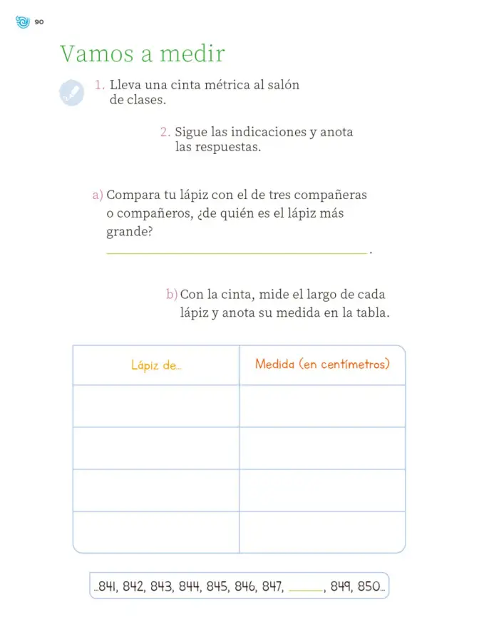 Página 91 de Múltiples lenguajes. Trazos y números. Libro de Educación Primaria Grado 2° Ciclo Escolar 2025 - 2026