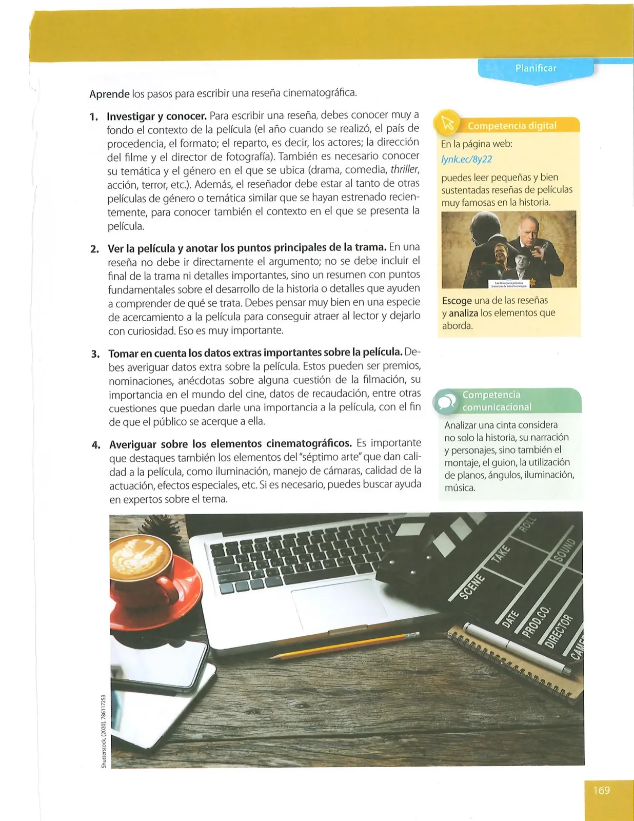Miniatura página 169 de Lengua Y Literatura · 8 EGB · 2025