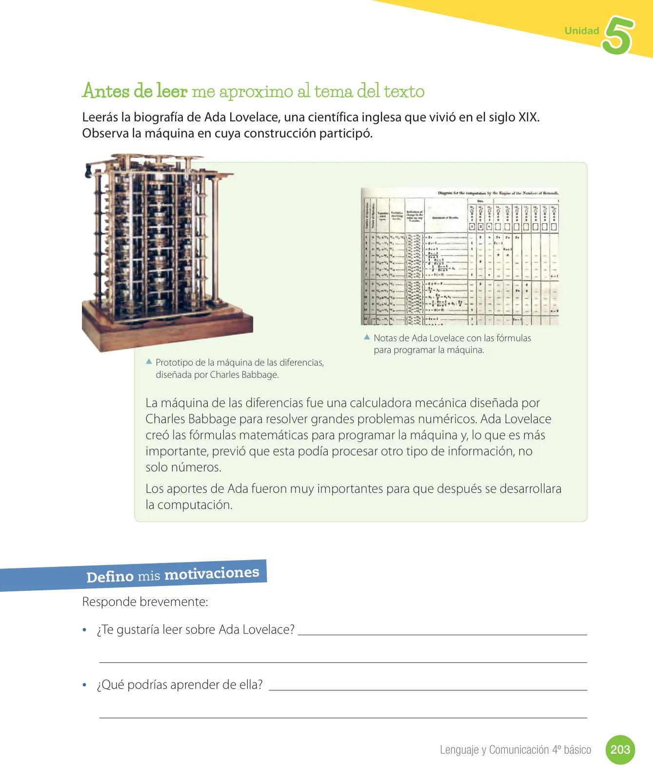 Miniatura página 205 de Lenguaje y Comunicación – Cuarto Básico | Texto del Estudiante MINEDUC – Descargar PDF · 2024