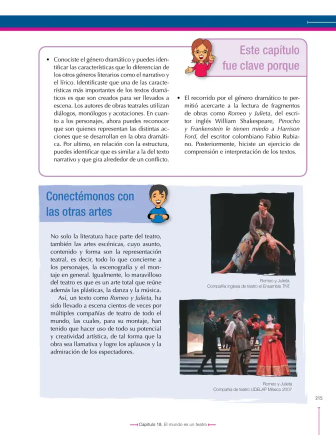 Página 215 de Lenguaje 6° · Secundaria Activa