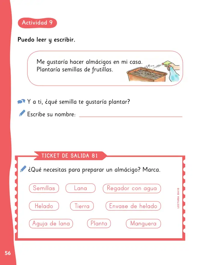 Página 59 de Lenguaje y Comunicación – Primero Básico | Texto del Estudiante MINEDUC – Descargar PDF · 2024