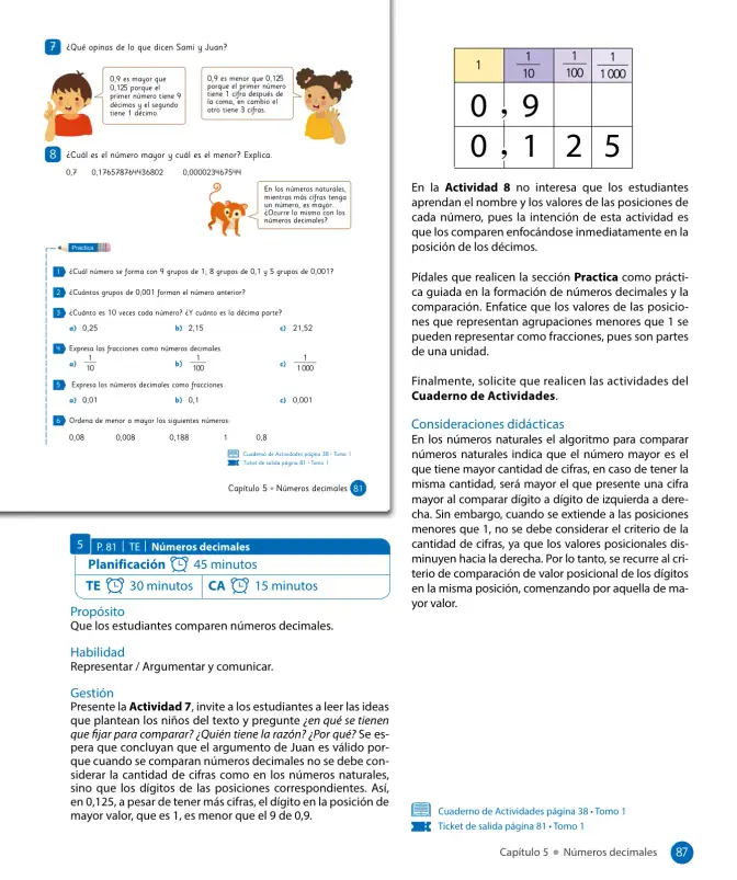 Página 89 de Sumo Primero – Quinto Básico | Texto del Estudiante MINEDUC – Descargar PDF · 2024