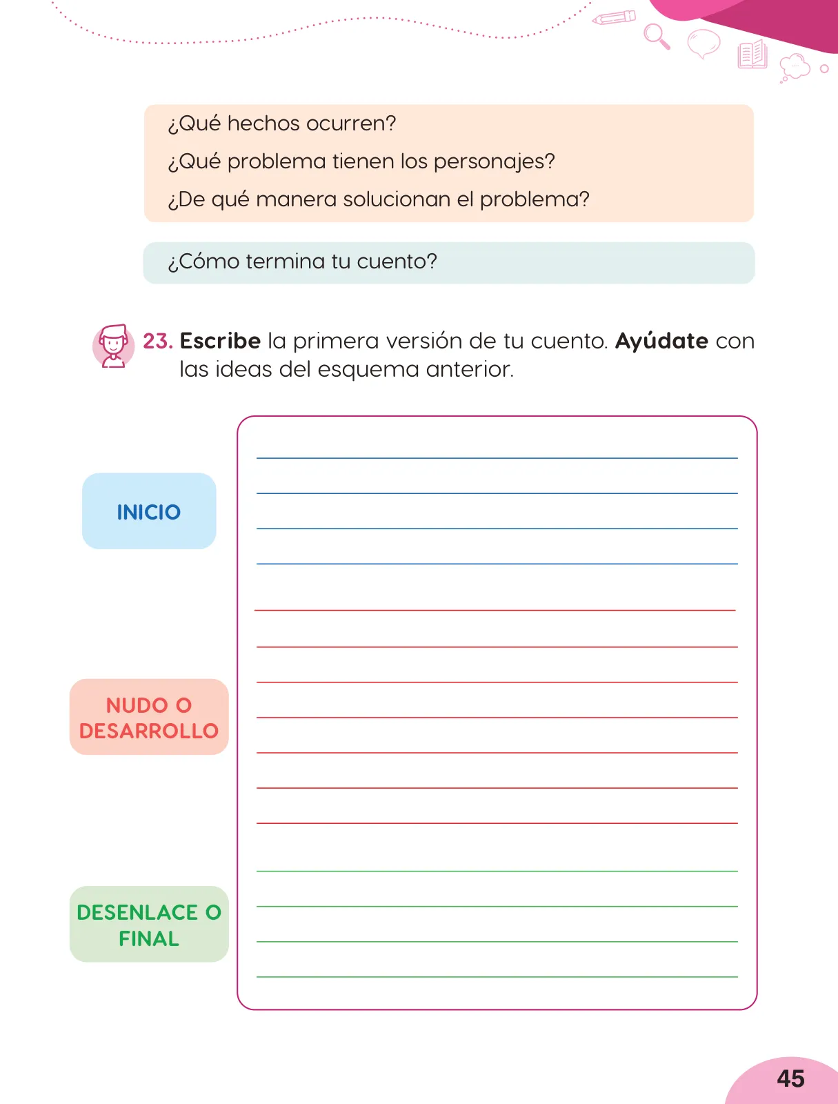 Miniatura página 47 de Cuadernillo de Comunicación 2. Segundo grado de Primaria · 2024